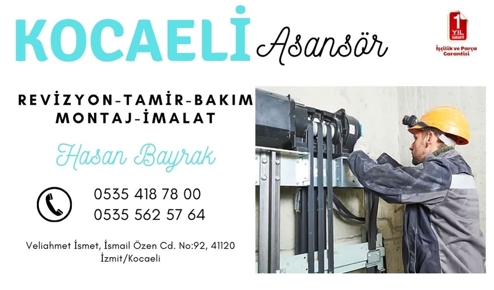 Kocaeli Asansör Tamiri